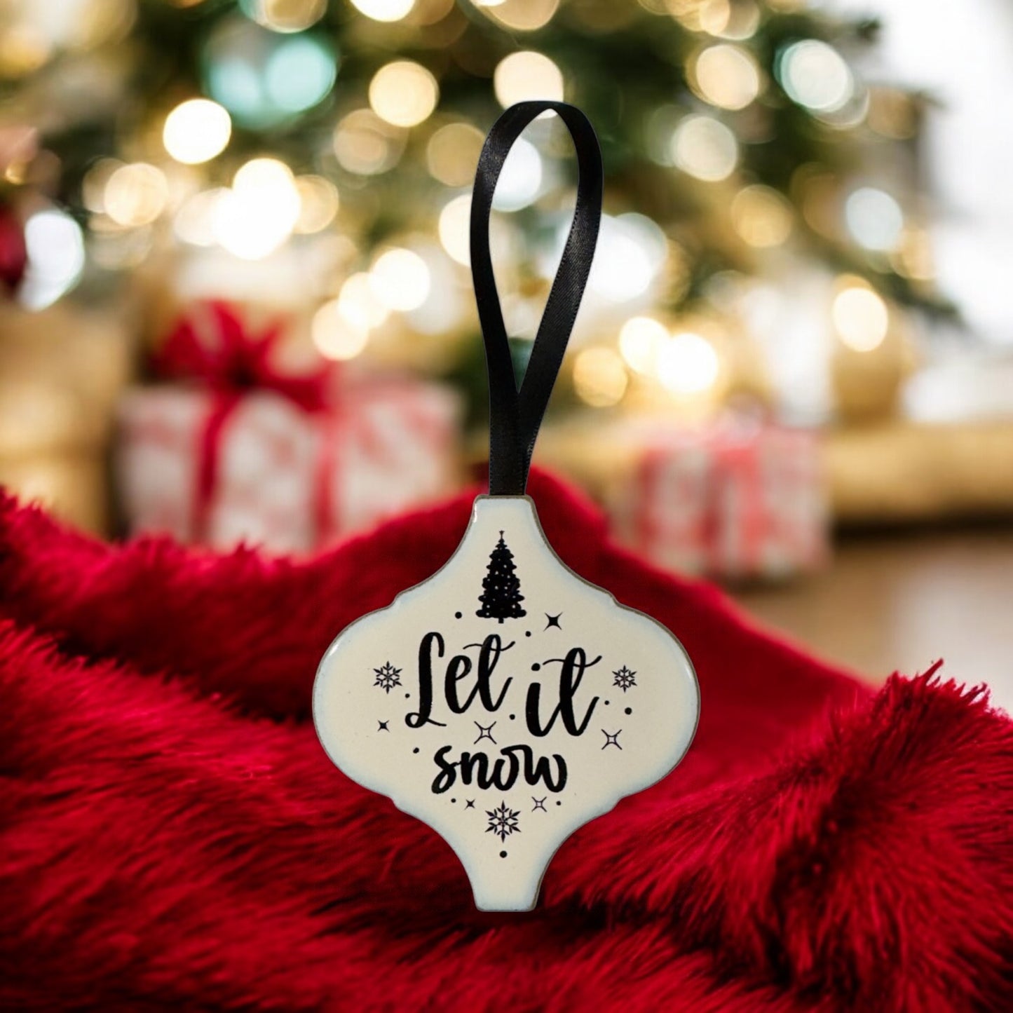 Ornements de Noël sur le thème du mauvais œil bleu et or - 3 styles ! - 3 pièces, 6 pièces, 9 pièces, 12 pièces - Expédition rapide !