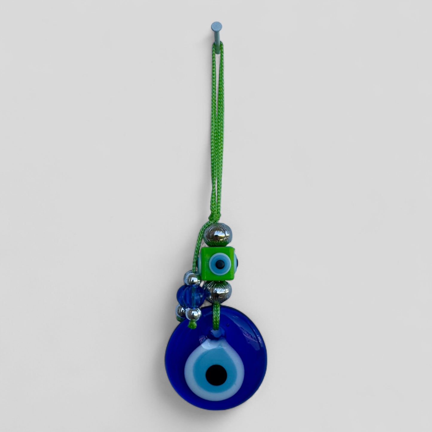 Pared en forma de corazón colgante mal de ojo Nazar Boncuk Mal De Ojo, decoración moderna del hogar estilo boho, regalo turco, día de San Valentín - ¡Envío rápido!