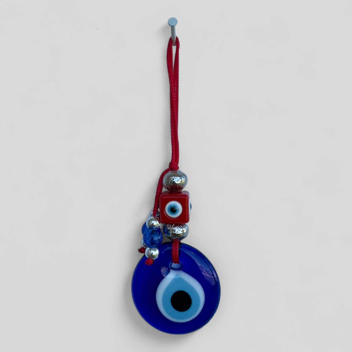 Pared en forma de corazón colgante mal de ojo Nazar Boncuk Mal De Ojo, decoración moderna del hogar estilo boho, regalo turco, día de San Valentín - ¡Envío rápido!
