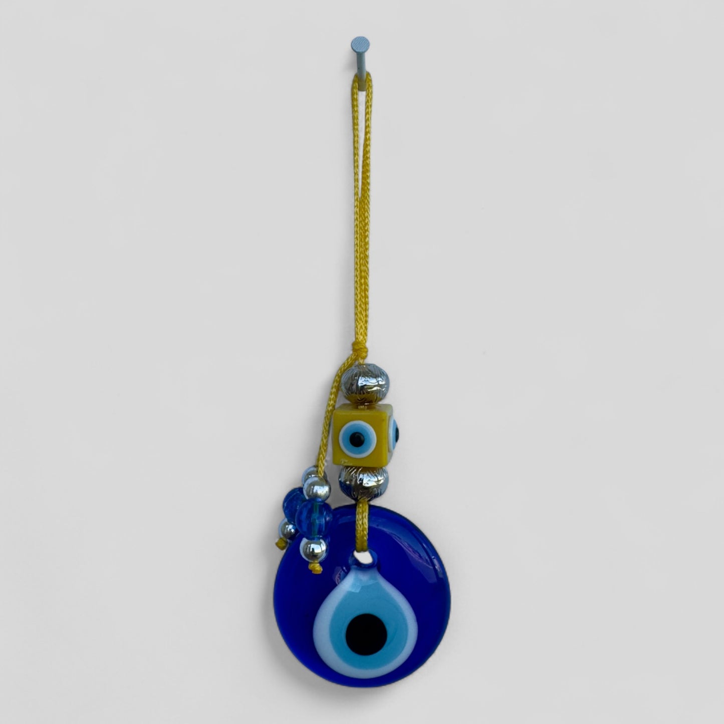 Pared en forma de corazón colgante mal de ojo Nazar Boncuk Mal De Ojo, decoración moderna del hogar estilo boho, regalo turco, día de San Valentín - ¡Envío rápido!