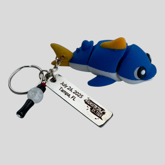 Super Tuna Run Seokjin Keychain Tampa 2025