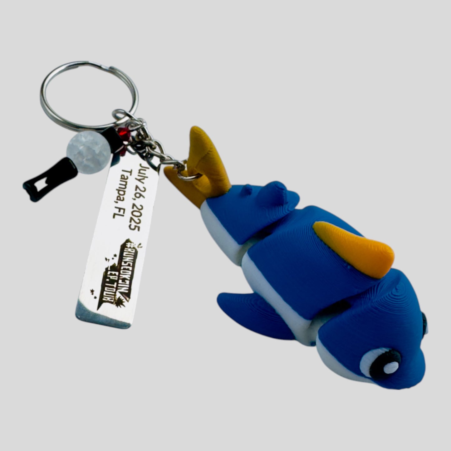 Super Tuna Run Seokjin Keychain Tampa 2025