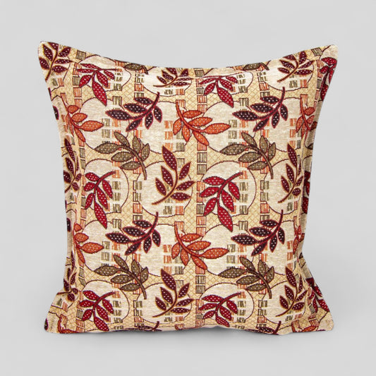 18" Turkish Square Pillow Cover - Autumn Leaf