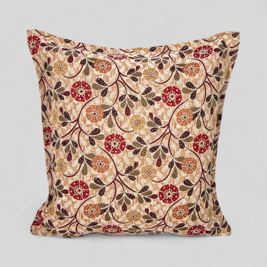 18" Turkish Square Pillow Cover - Autumn Vine