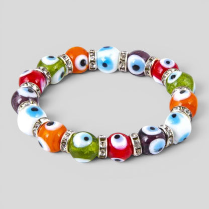 Collar con colgante de mal de ojo | Protección contra el mal de ojo | Collar con dije de mal de ojo | Collar de buena suerte para amigos o familiares | Collar Nazar Boncuk
