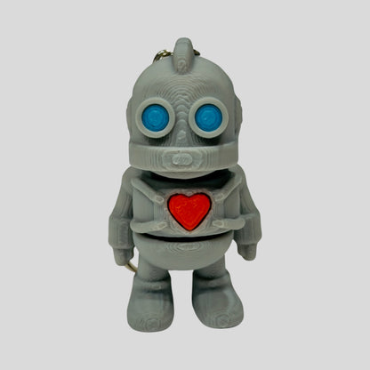Heartcore Robot Keychain