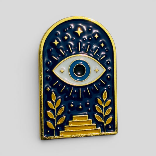 Mystical Evil Eye Arch Enamel Pin